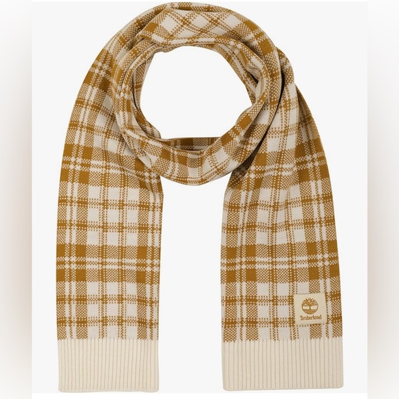 NWT Timberland plaid scarf - Picture 2 of 6
